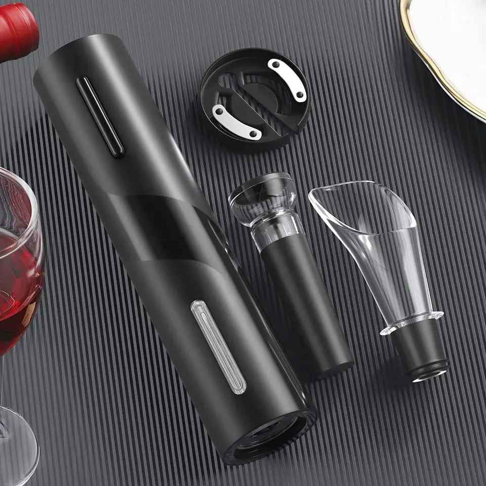 Free Shipping Special] Electric Wine Opener Wine Opener Gift Set/cheer -  Shop Cheer moda Bottle & Can Openers - Pinkoi